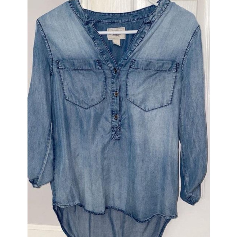Cute denim top